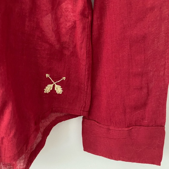 Luck Brand women’s size XS button down blouse - Picture 3 of 6